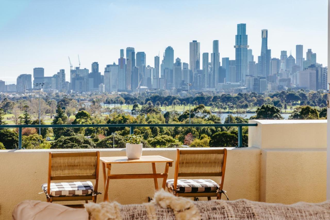 Spectacular Views Over Albert Park Melbourne Dış mekan fotoğraf