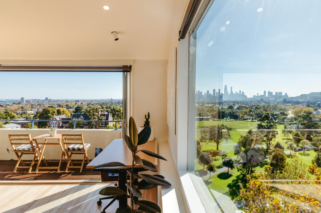 Spectacular Views Over Albert Park Melbourne Dış mekan fotoğraf